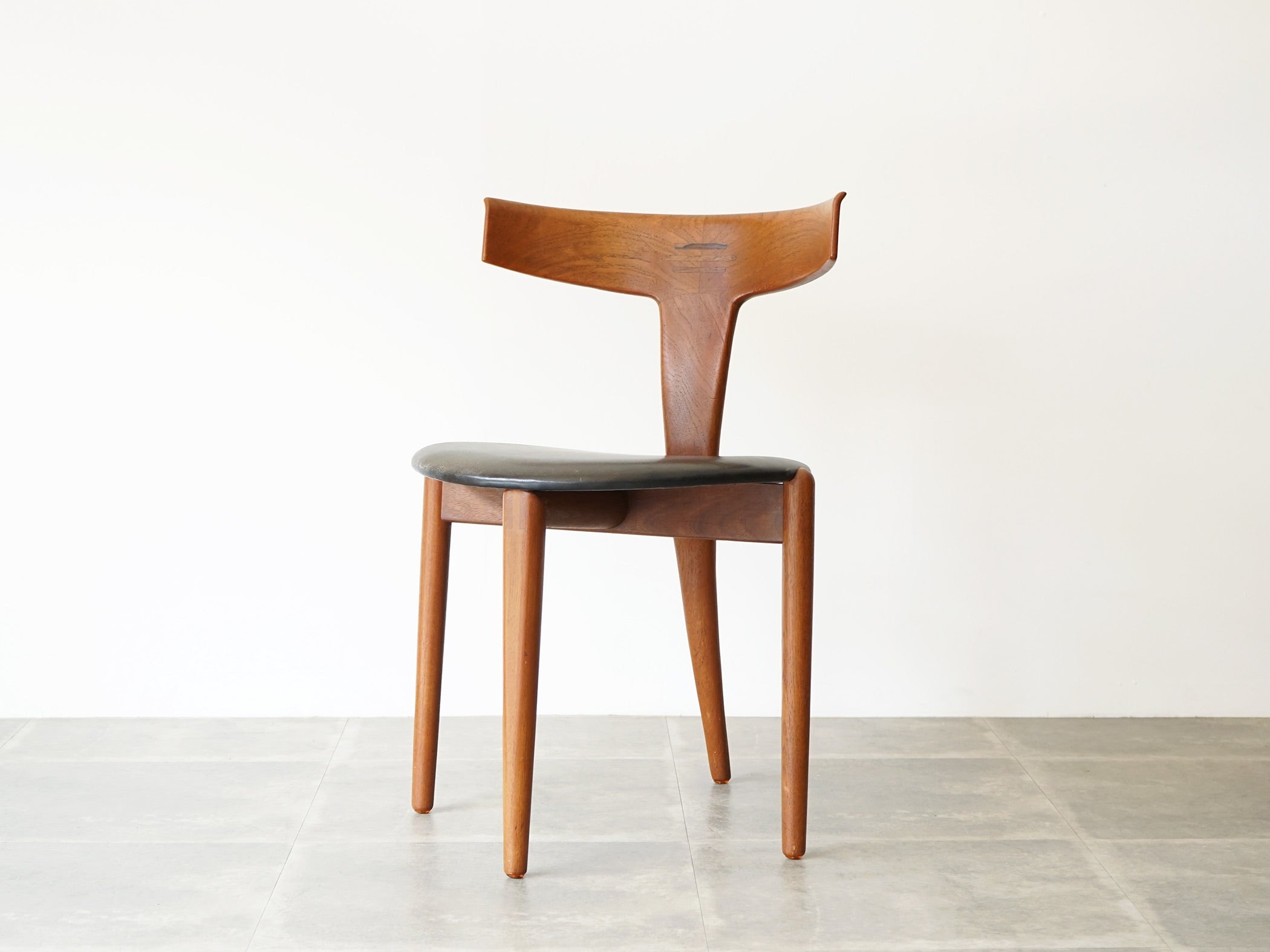 Erik Andersen Palle Pedersen Chair with rosewood inlays エリック・アンダーセンパレ・ペダーセン ローズウッドの嵌め込みのある背もたれの椅子 ダイニングチェア北欧ヴィンテージ 