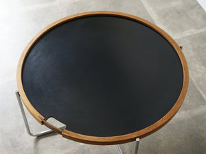 Hans J Wegner GE453 Tray Table ハンスJウェグナー ゲタマ製のトレイテーブルの黒いテーブル
