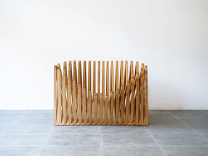 オランダ モダンデザイン デザイナーズチェア Robert van Embricqs Rising Chair ライジングチェアの正面