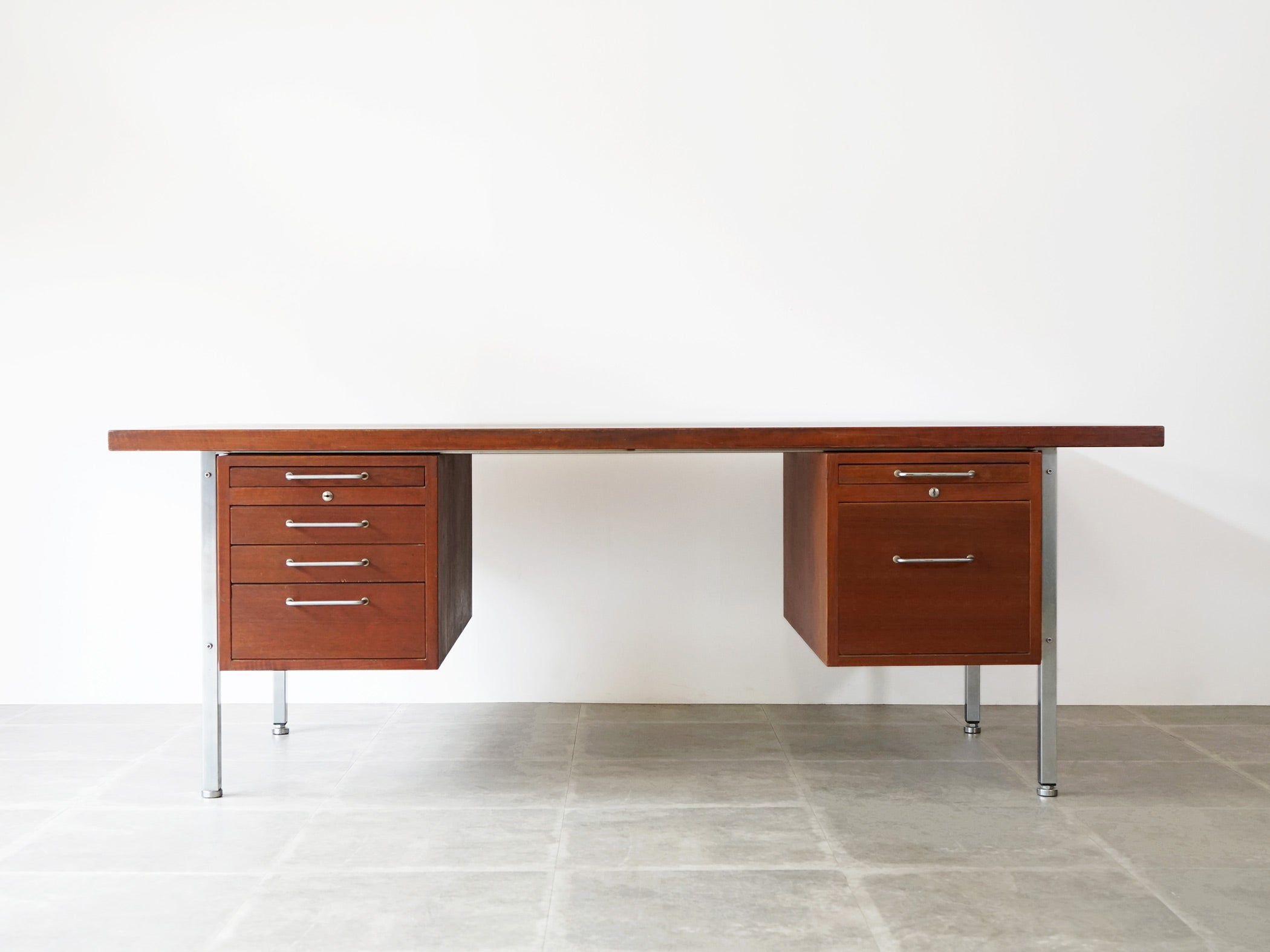 Hans J Wegner Johannes Hansen ハンスjウェグナーのデスク ヨハネスハンセン製チーク材のデスク