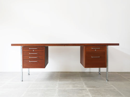 Hans J Wegner Johannes Hansen ハンスjウェグナーのデスク ヨハネスハンセン製チーク材のデスク