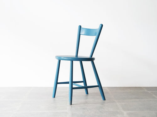 ボーエ・モーエンセン 青い椅子 北欧ビンテージ ダイニングチェア Børge Mogensen Blue chair モーエンセンの椅子