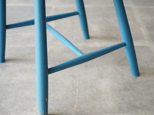 ボーエ・モーエンセン 青い椅子 北欧ビンテージ ダイニングチェア Børge Mogensen Blue chair モーエンセンの椅子の脚