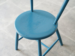 ボーエ・モーエンセン 青い椅子 北欧ビンテージ ダイニングチェア Børge Mogensen Blue chair モーエンセンの椅子の座面