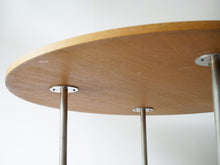 画像をギャラリービューアに読み込む, ポール・ケアホルムのテーブル 丸テーブル北欧 Poul Kjærholm PK39 Table 円柱の脚
