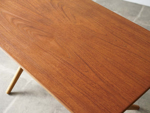 ハンスJウェグナーのX-ledテーブルAT308 Hans J. Wegner AT308 Table テーブルの天板 チーク材