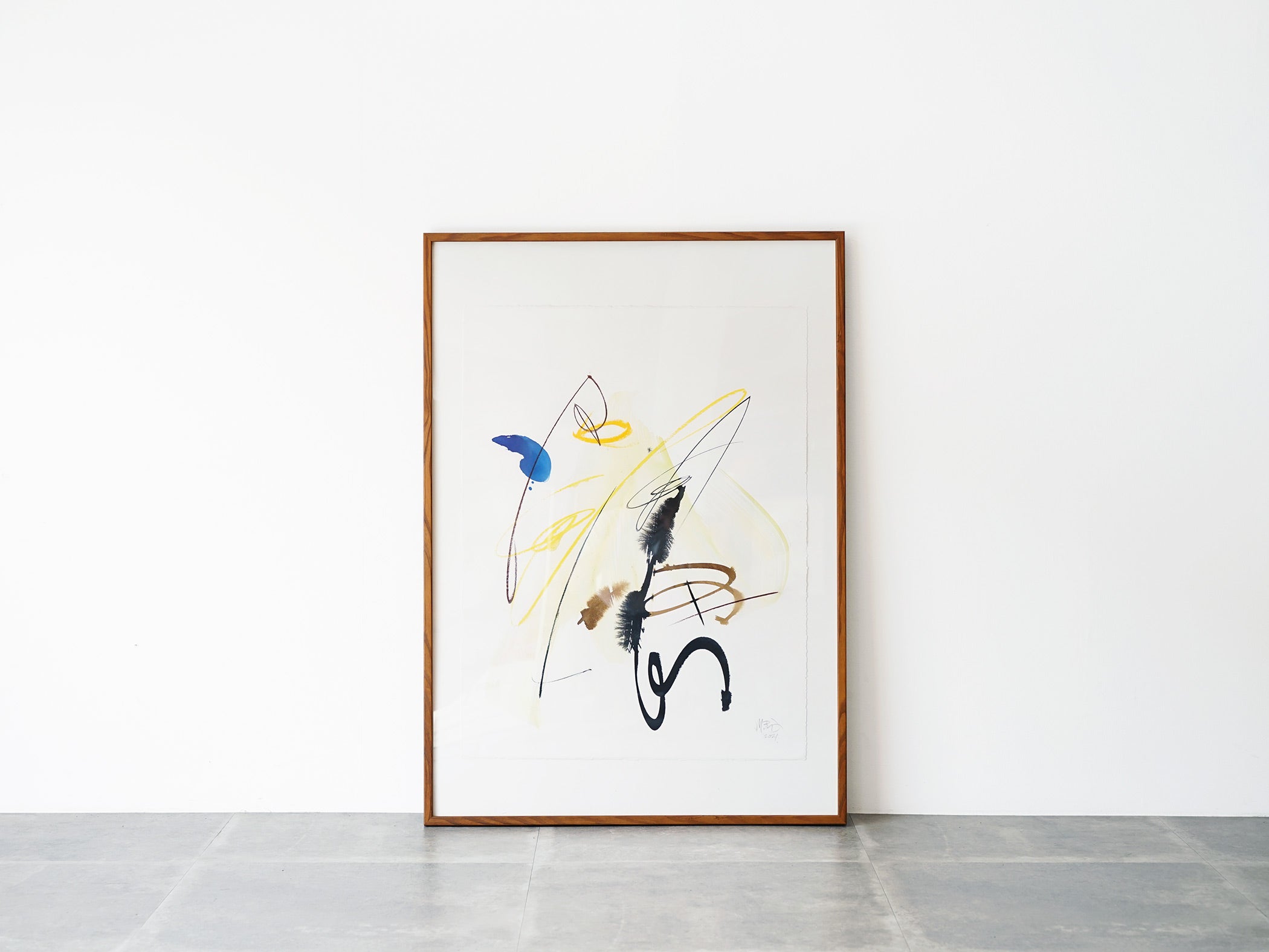 Mette Rix デンマーク現代アート インテリアアート パステル画