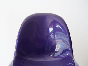 パントンチェア ヴィンテージ ハーマンミラー パープル 廃盤 紫 ヴェルナー・パントン Verner Panton Panton Chair purple herman miller 椅子の背もたれ