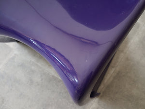 パントンチェア ヴィンテージ ハーマンミラー パープル 廃盤 紫 ヴェルナー・パントン Verner Panton Panton Chair purple herman miller 椅子の座面　擦れあり