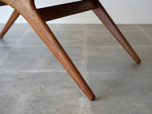 ヨハネス・アンダーセン スマイルテーブル ローテーブル北欧デザイン Johannes Andersen Model 206A テーブルの脚先