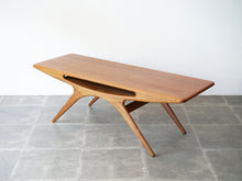 画像をギャラリービューアに読み込む, ヨハネス・アンダーセン スマイルテーブル ローテーブル北欧デザイン Johannes Andersen Model 206A テーブルの天板
