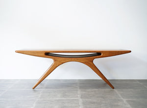 ヨハネス・アンダーセン スマイルテーブル ローテーブル北欧デザイン Johannes Andersen Model 206A
