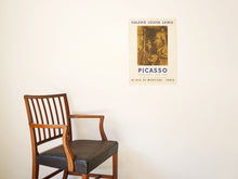画像をギャラリービューアに読み込む, Pablo Picasso “Peintures” Lithographic poster
