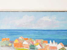 画像をギャラリービューアに読み込む, Per Flemming Scenery from Bornholm with ocean view デンマークの海の景色 油絵 インテリアアート 海の絵
