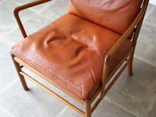 画像をギャラリービューアに読み込む, Ole Wanscher Colonial Chair PJ149 P Jeppesen オーレ ヴァンシャー  コロニアルチェア ピー ジャプセン  マホガニー アームチェアの座面
