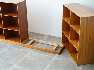 モーエンス・コッホのブックケース 本棚 Mogens Koch Bookcases マホガニー無垢材の本棚の土台