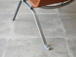 Poul Kjærholm PK22 Chair leather ekc vintage ポールケアホルム イージーチェア  EKC製ヴィンテージ レザー 椅子の後ろ脚