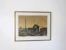 画像をギャラリービューアに読み込む, Folmer Bendtsen Lithograph デンマーク画家 リトグラフ北欧 インテリアアート
