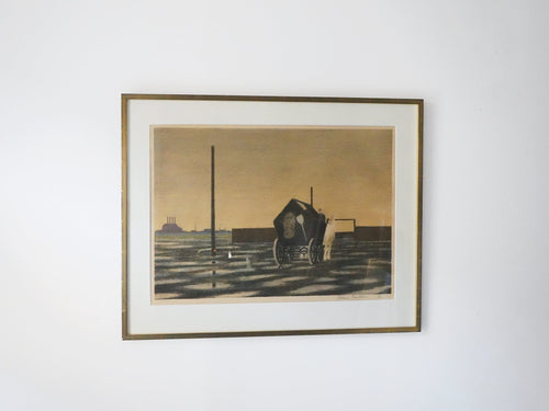 Folmer Bendtsen Lithograph デンマーク画家 リトグラフ北欧 インテリアアート