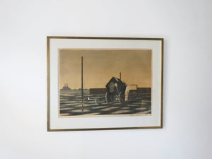 Folmer Bendtsen Lithograph デンマーク画家 リトグラフ北欧 インテリアアート