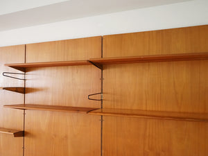 フィンユール ボヴィルケ製のウォールユニット 北欧ヴィンテージ 壁付け棚 Finn Juhl BO71 Bovirke wall shelving system マホガニーの壁面