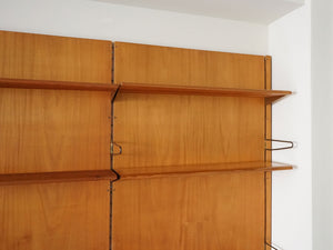 フィンユール ボヴィルケ製のウォールユニット 北欧ヴィンテージ 壁付け棚 Finn Juhl BO71 Bovirke wall shelving system マホガニーの壁面