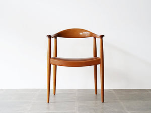 Hans J. Wegne  JH503 Johannes Hansen ハンスJウェグナー ザ・チェア マホガニーとレザー 名作チェア デザイナーズチェア ヴィンテージ