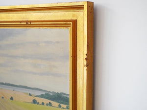 Lars Swane Landscape ラース スワン 風景画 油彩 キャンバス 油絵の額縁