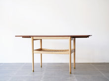 画像をギャラリービューアに読み込む, フィン・ユールの両翼延長式のコーヒーテーブル Finn Juhl coffee table with flip-down leaves Anton Kildeberg 北欧デザインのセンターテーブル

