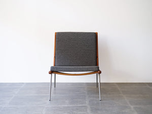 ピーターヴィッツ ブーメランチェア Peter Hvidt & Orla Mølgaard-Nielsen FD135 Boomerang Chair 北欧デザインのラウンジチェアの正面