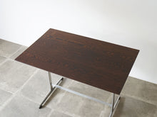 画像をギャラリービューアに読み込む, Arne Jacobsen Table with shaker frame Fritz Hansen アルネヤコブセン シェーカーテーブル ヴィンテージ フリッツハンセンのコーヒーテーブル 北欧デザイン デザイナーズテーブル テーブルの天板はウェンジ材
