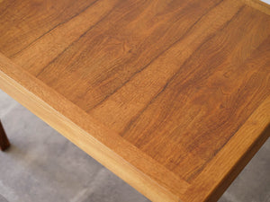ボーエ・モーエンセン コーヒーテーブル ローテーブル 長方形のテーブル Børge Mogensen rectangular Coffee table 北欧デザインのミニテーブル ナッツウッドの木目が美しい