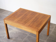 画像をギャラリービューアに読み込む, ボーエ・モーエンセン コーヒーテーブル ローテーブル 長方形のテーブル Børge Mogensen rectangular Coffee table 北欧デザインのミニテーブル ナッツウッドの木目が美しいテーブル
