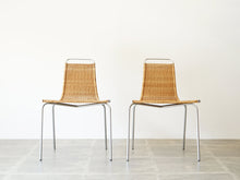 画像をギャラリービューアに読み込む, Poul Kjærholm EKC製 PK1 ポール ケアホルム 北欧ヴィンテージ チェア ２脚
