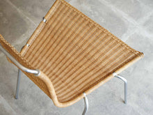 画像をギャラリービューアに読み込む, Poul Kjærholm EKC製 PK1 ポール ケアホルム 北欧ヴィンテージ チェア 座面の上から
