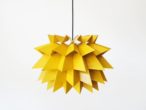 Anton Fogh Holm & Alfred J Andersen Sydney pendant light　黄色のペンダントライト 北欧ヴィンテージ 吊り下げ照明　