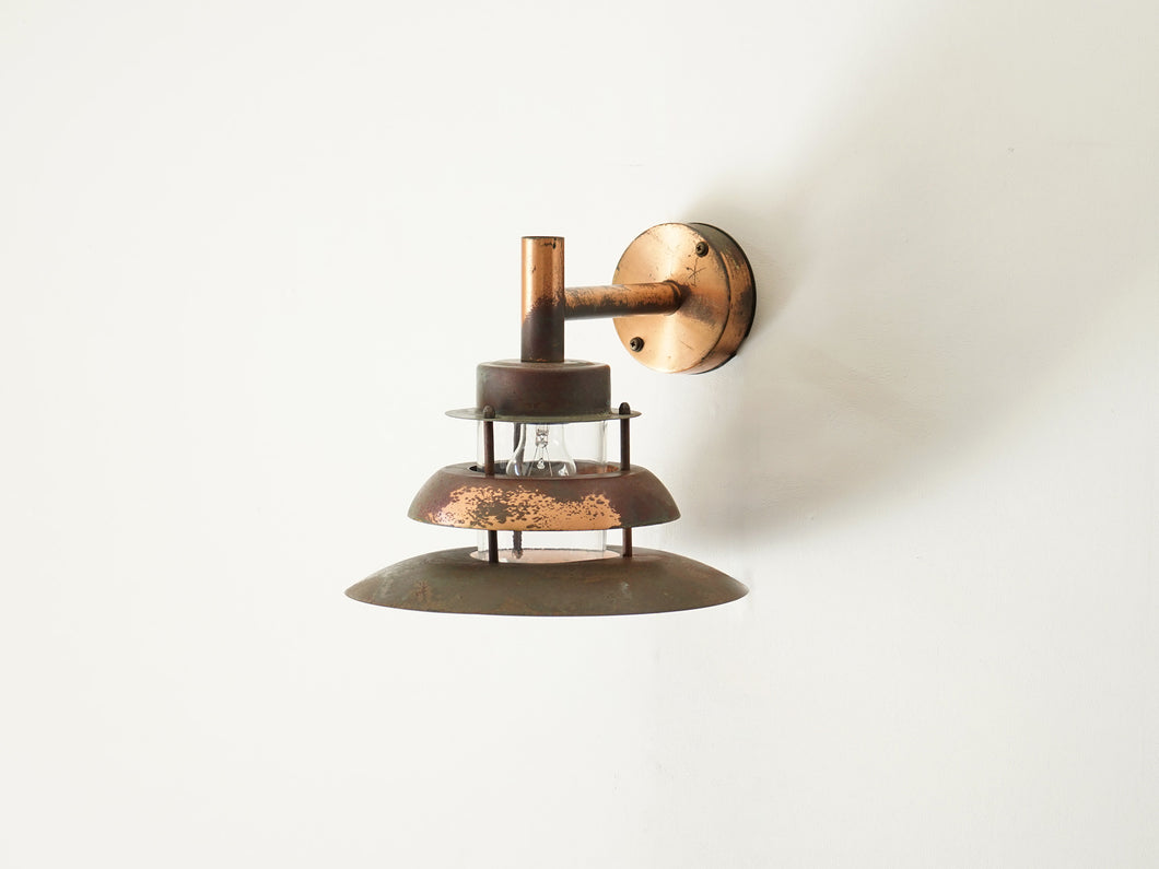 Nova Light Copper Wall lamp ノーヴァライト 銅のウォールランプ 北欧ヴィンテージ ブラケットライト