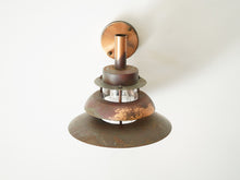 画像をギャラリービューアに読み込む, Nova Light Copper Wall lamp ノーヴァライト 銅のウォールランプ 北欧ヴィンテージ ブラケットライト
