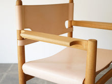 画像をギャラリービューアに読み込む, Børge Mogensen Model 3238 Fredericia ボーエモーエンセン モデル3238 フレデリシア イージチェア  フルグレインレザー アームチェアの肘掛け
