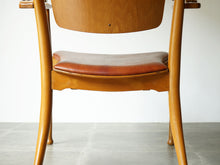 画像をギャラリービューアに読み込む, Peter Hvidt Orla Mølgaard-Nielsen Portex Armchair Fritz Hansen vintage niger leather ピーター・ビッツとオルラ・モルガート・ニールセンのアームチェア ナイジャーレザー張り 北欧ヴィンテージ デザイナーズチェア 椅子の座面
