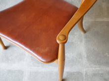 画像をギャラリービューアに読み込む, Peter Hvidt Orla Mølgaard-Nielsen Portex Armchair Fritz Hansen vintage niger leather ピーター・ビッツとオルラ・モルガート・ニールセンのアームチェア ナイジャーレザー張り 北欧ヴィンテージ デザイナーズチェア 椅子の肘掛け
