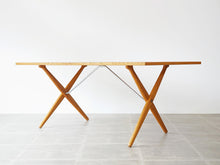 画像をギャラリービューアに読み込む, Hans J Wegner Andreas Tuck AT303 ハンス ウェグナー アンドレアス タック 北欧ヴィンテージ オーク ダイニングテーブル 
