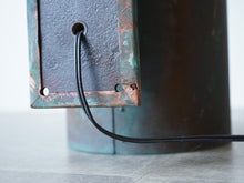 画像をギャラリービューアに読み込む, Danish design Copper outdoor lamp デンマークデザイン 屋外用ライト ブラケットライト 銅のヴィンテージランプ 壁面照明 ランプの裏面
