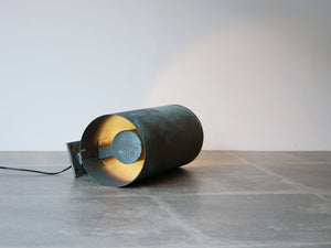 Danish design Copper outdoor lamp デンマークデザイン 屋外用ライト ブラケットライト 銅のヴィンテージランプ 壁面照明 ランプの点灯イメージ