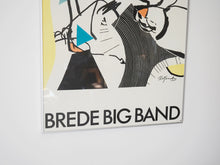 画像をギャラリービューアに読み込む, Robert Jacobsen Brede Bigband poster ロバートヤコブセン ジャズバンドポスター デンマーク 北欧 インテリアアート シンプルなタイトル
