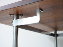 画像をギャラリービューアに読み込む, Hans J Wegner AT318 Andreas Tuck ハンス J ウェグナー 北欧ヴィンテージ ローズウッドダイニングテーブルのフレームと天板の裏面
