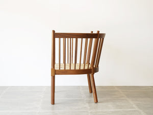 Børge Mogensen  Spoke-back chair Model1790 fredericia ボーエモーエンセン スポークバックチェア イージーチェア フレデリシア 椅子の側面