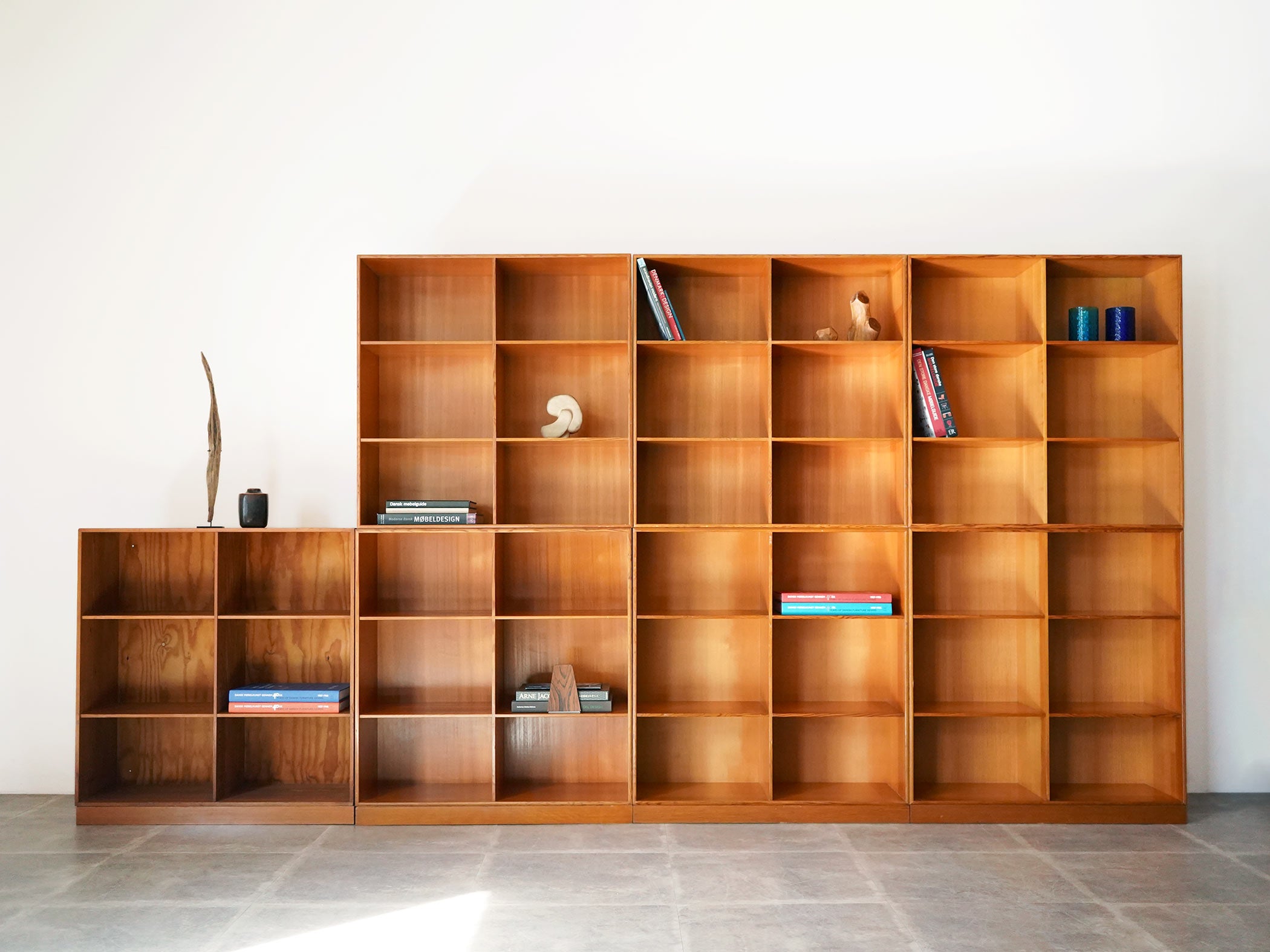 Mogens Koch Bookcases rud rasmussen モーエンスコッホ 本棚 ブックケース ウォールユニット オレゴンパイン ルドラスムッセン 北欧本棚