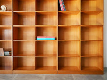 画像をギャラリービューアに読み込む, Mogens Koch Bookcases rud rasmussen モーエンスコッホ 本棚 ブックケース ウォールユニット オレゴンパイン ルドラスムッセン 北欧本棚 日焼けあり
