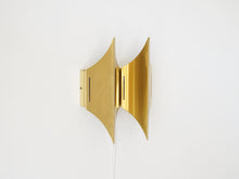 画像をギャラリービューアに読み込む, Bent Karlby Gothic Ⅱ Lyfa ベント カールビー ゴシック2(2連タイプ)リーファ 北欧ヴィンテージ ブラケットライト 真鍮のウォールランプ 側面
